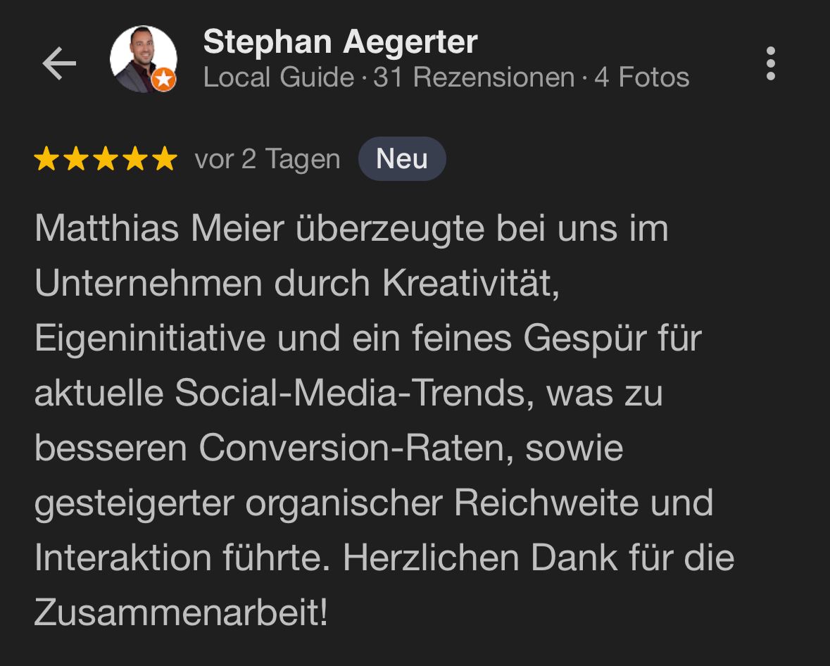 Stephan Aegerter – JOB in time ag